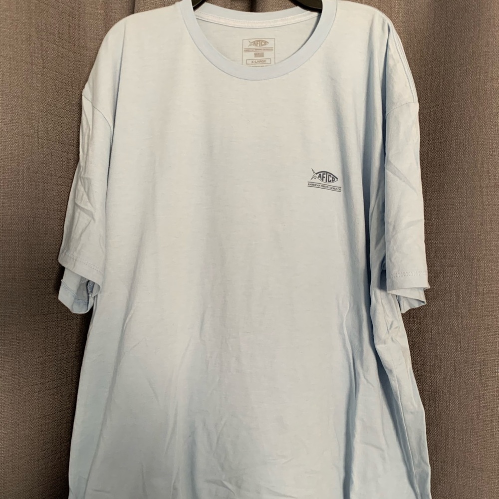 Men’s ATFCO light blue t-shirt